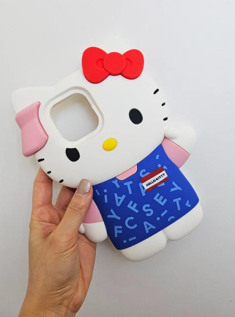 Hello Kitty Cartoon Phone Case – 3D Protective Cover – Kalakaar Indiaa Hello Kitty Cartoon Phone Case – 3D Protective Cover – Kalakaar Indiaa