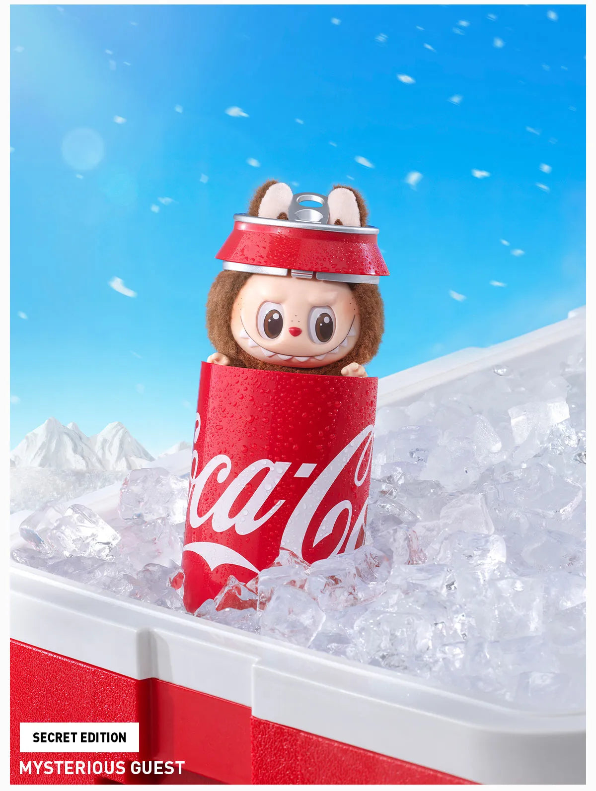 Coca-Cola The Monsters ぬいぐるみ本体 1アソートボックス Cute Monsters Cola Vinyl Face Collectible Toy Confirmed Box