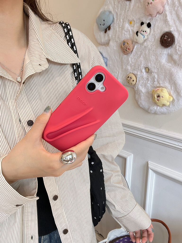 3D Silicon Lip Gloss Phone Case for iPhone - Kalakaar Indiaa