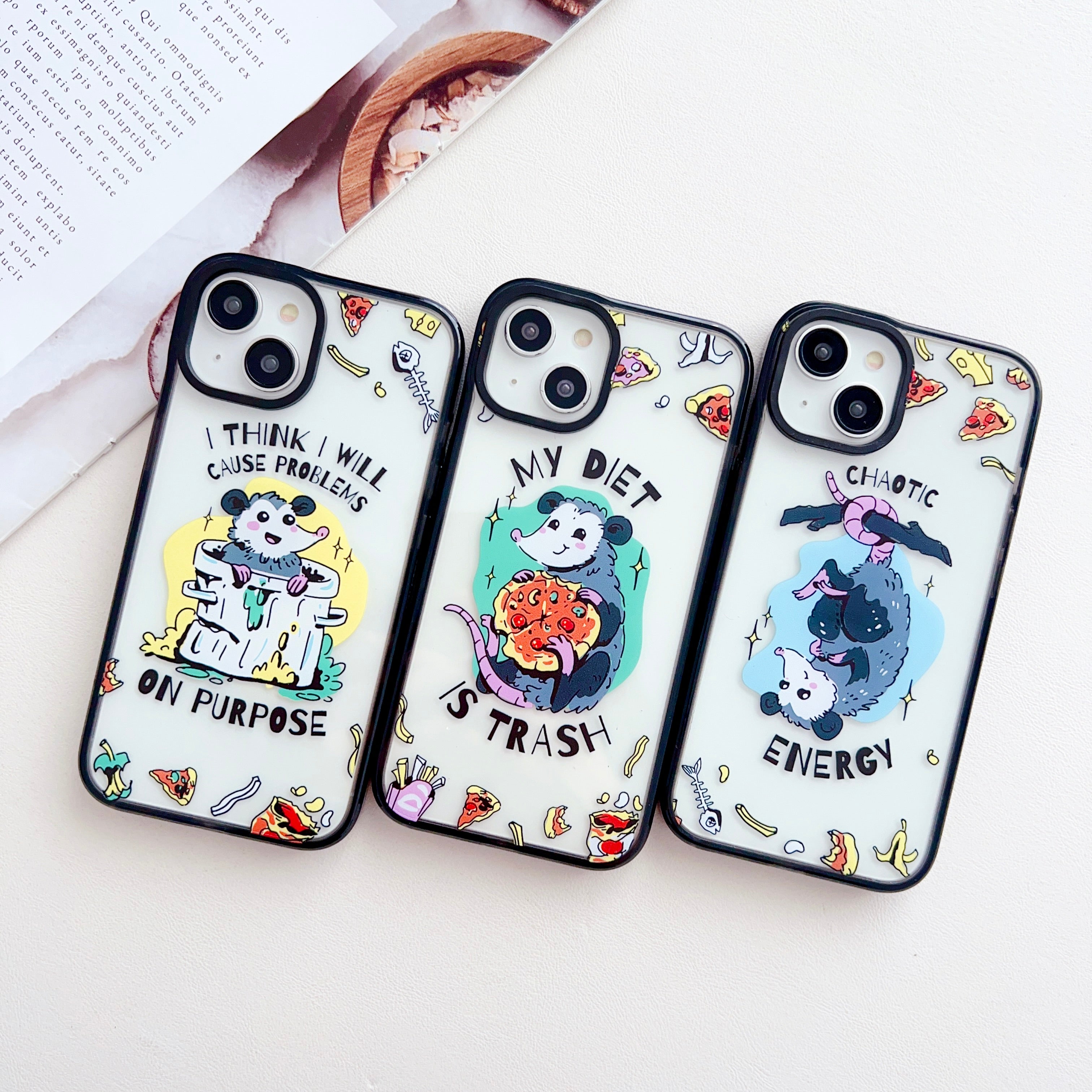 Millennial Collection Designer Impact Proof Silicon Phone Case for