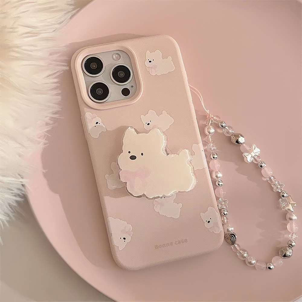IPhone 14 Cute Phone Cases Cute Panda Transparent Silicone Case