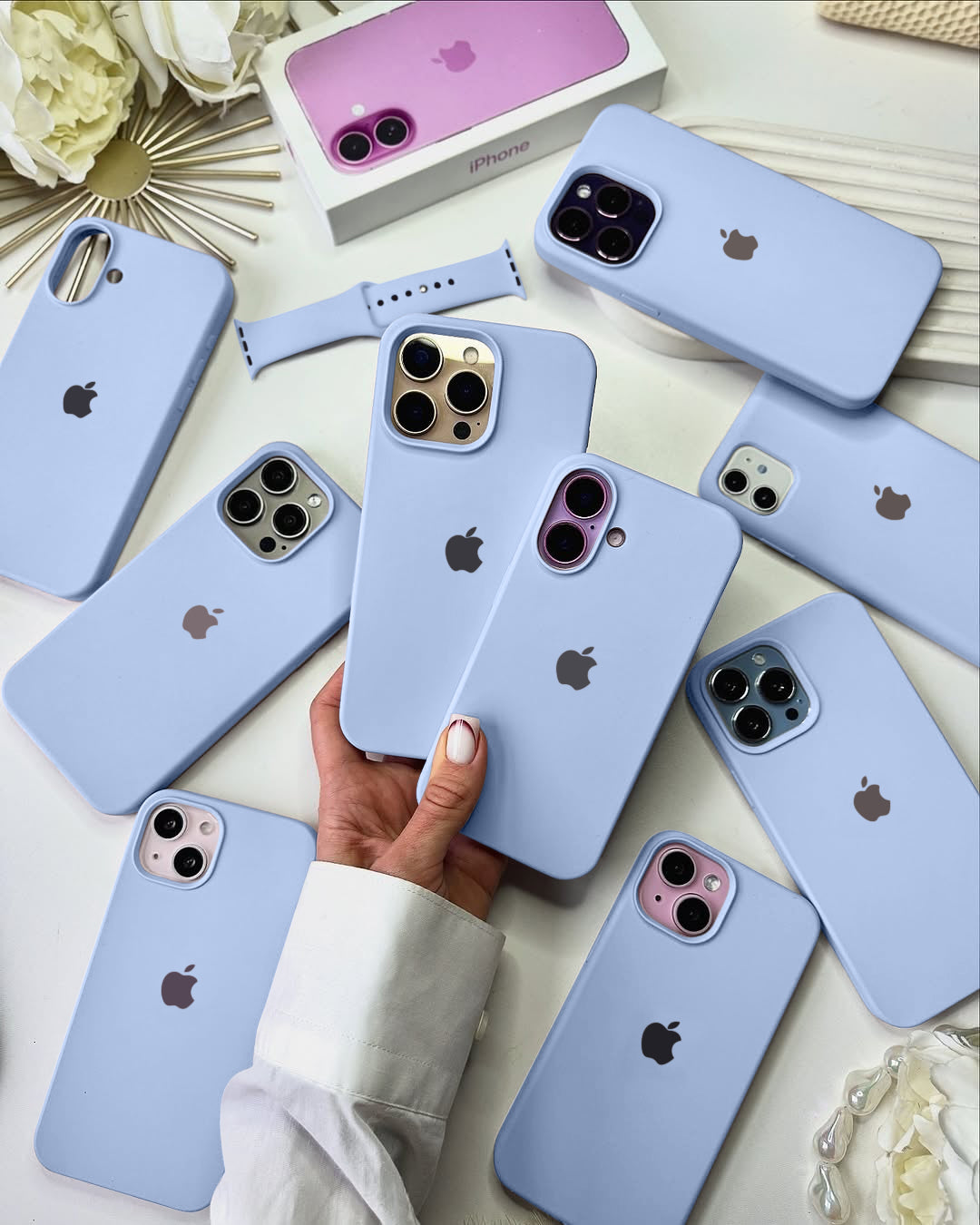 Liquid Silicon iPhone Case Lilac Mist – Kalakaar Indiaa