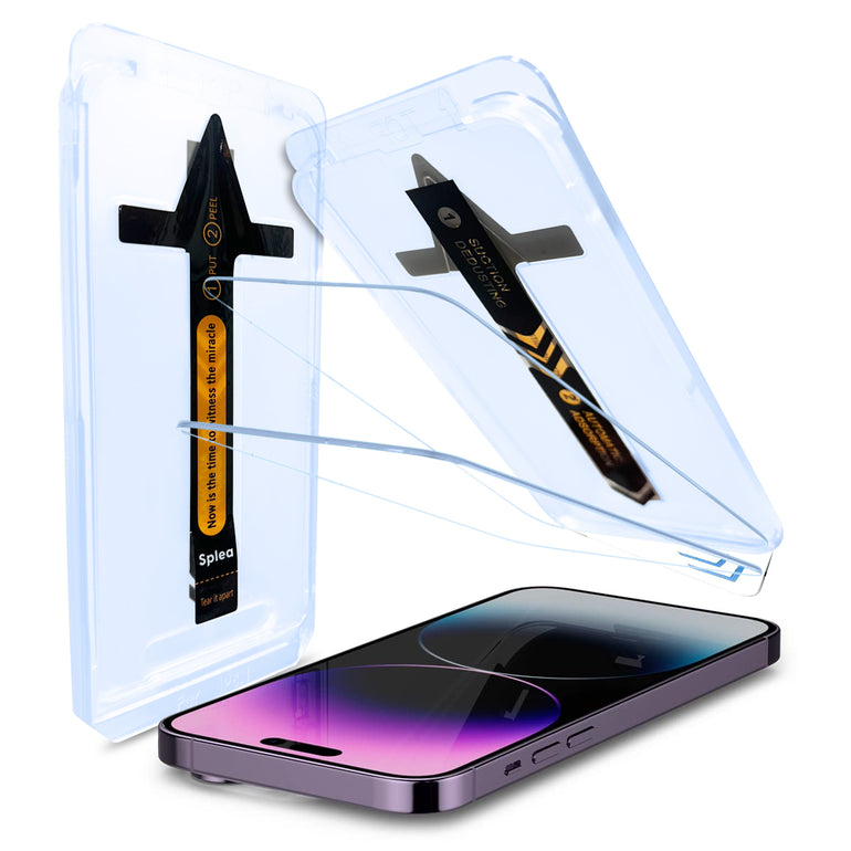 Splea Magic Screen Protector Tempered Glass For iPhone - Kalakaar Indiaa