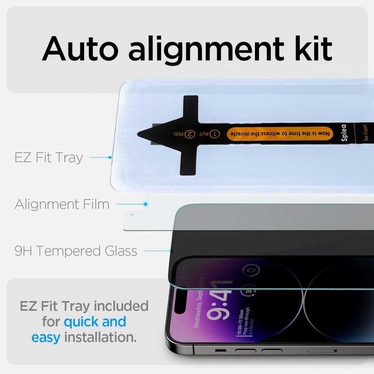 Splea Magic Screen Protector Tempered Glass For iPhone - Kalakaar Indiaa