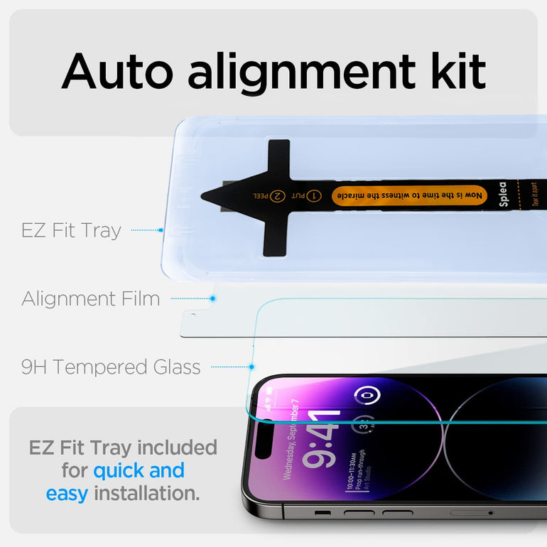 Splea Magic Screen Protector Tempered Glass For iPhone - Kalakaar Indiaa