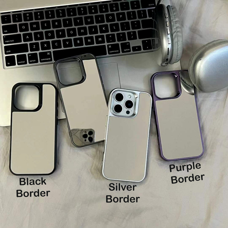 Reflective Mirror Silicon iPhone Case For iPhone Kalakaar Indiaa Reflective Mirror Silicon iPhone Case For iPhone Kalakaar Indiaa