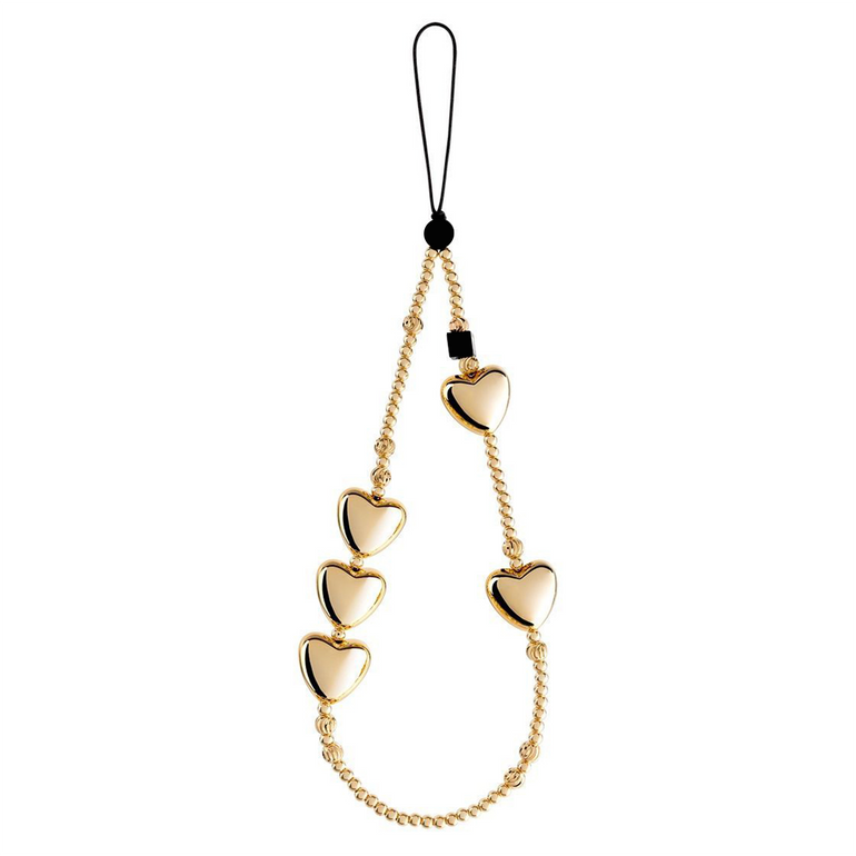 Heart Phone Charm - Heart of Gold - Kalakaar Indiaa