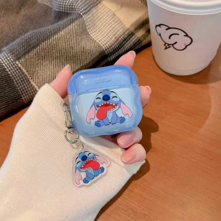 Cartoon AirPods Case With Charm - Kalakaar Indiaa