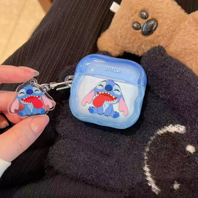 Cartoon AirPods Case With Charm - Kalakaar Indiaa