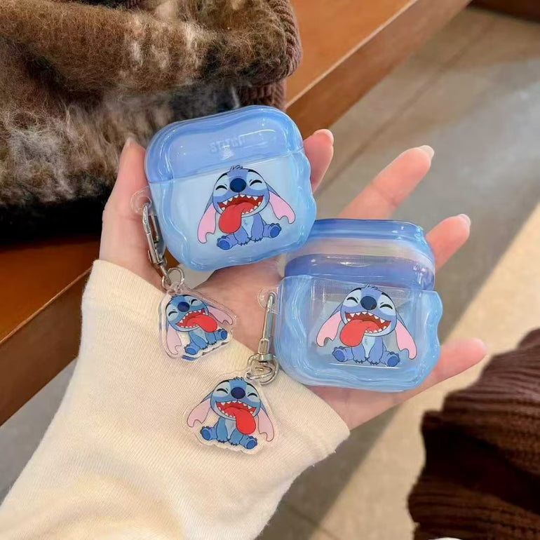 Cartoon AirPods Case With Charm - Kalakaar Indiaa