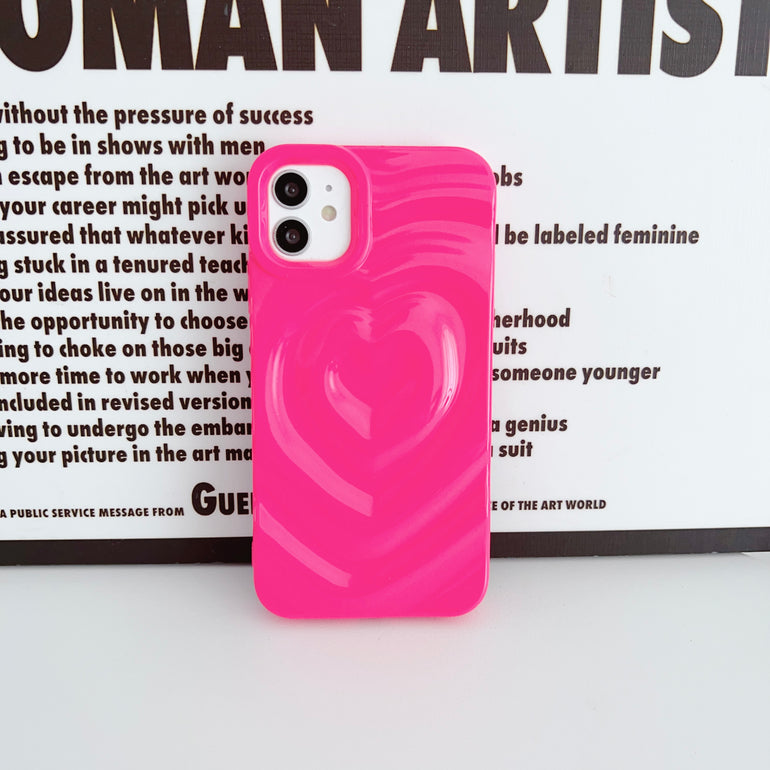 Pink Indie Aesthetics Case Compatible with iPhone 11,Unique Art