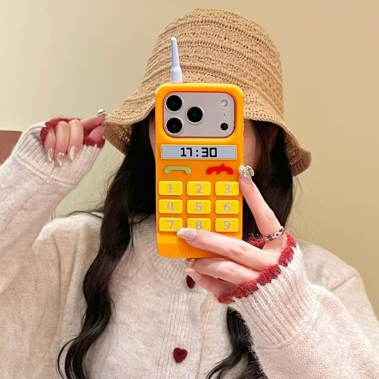 Retro Calculator Style iPhone Case – Orange iPhone 15 Pro Max Retro Calculator Style iPhone Case – Orange iPhone 15 Pro Max