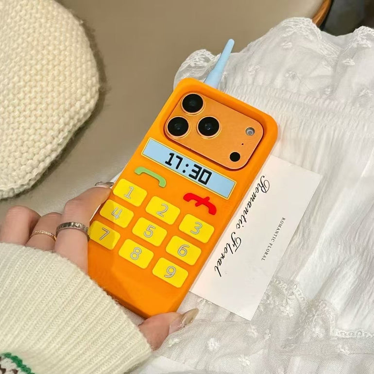 Retro Calculator Style iPhone Case – Orange iPhone 15 Pro Max Retro Calculator Style iPhone Case – Orange iPhone 15 Pro Max