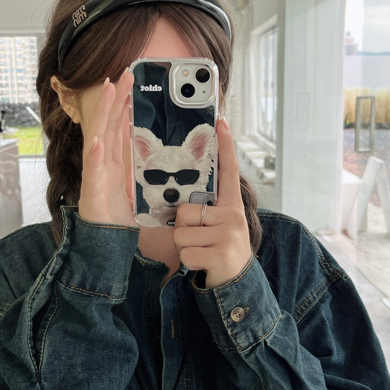 Selfie With Iphone 12 Pro Mirror Front Camera Inverted Mirror