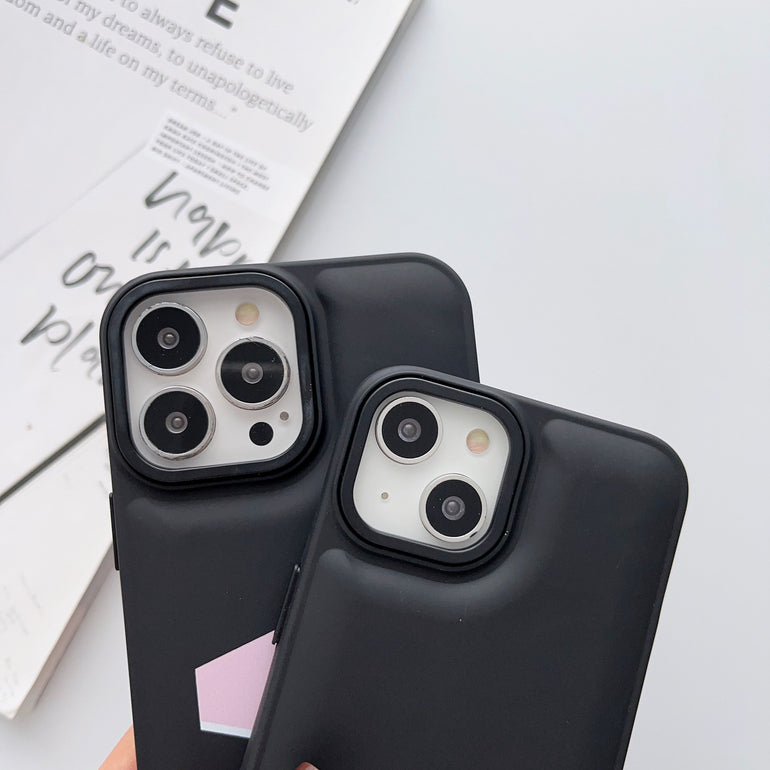 Black Puffy iPhone Case