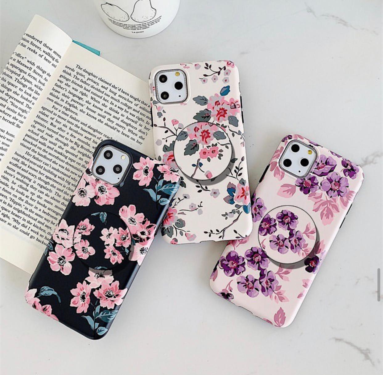 The Floral Threesome   Slim Case Cover - Kalakaar Indiaa
